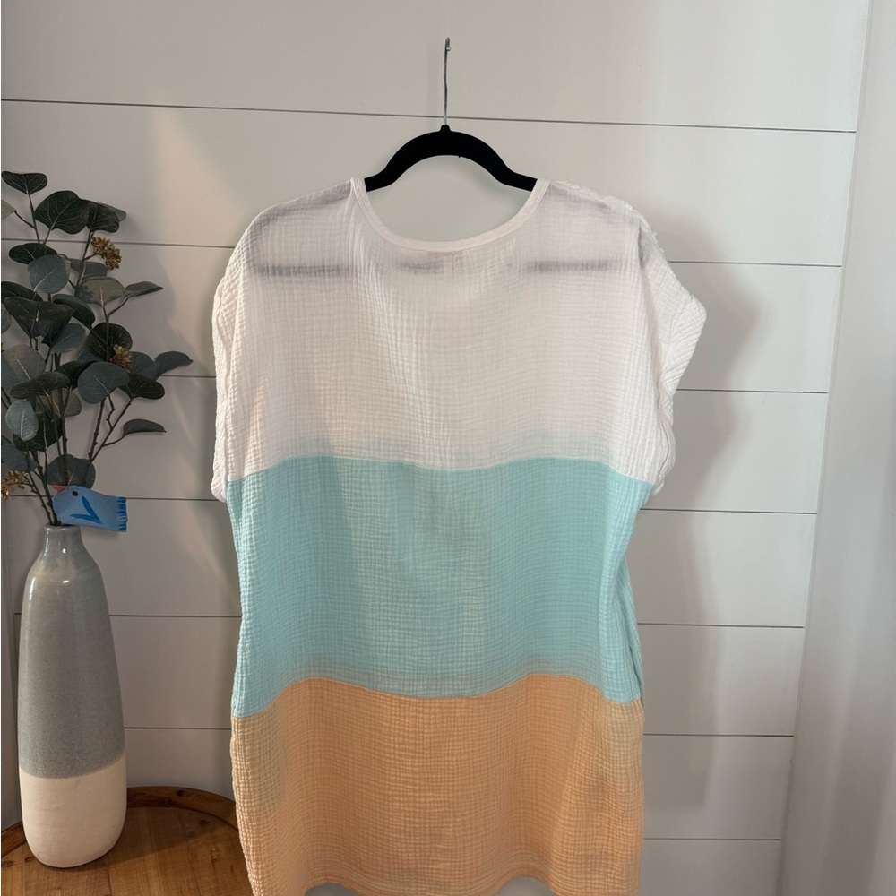 Beach Coverup Dress - Simply Southern Size S/M - Picture 2 of 5